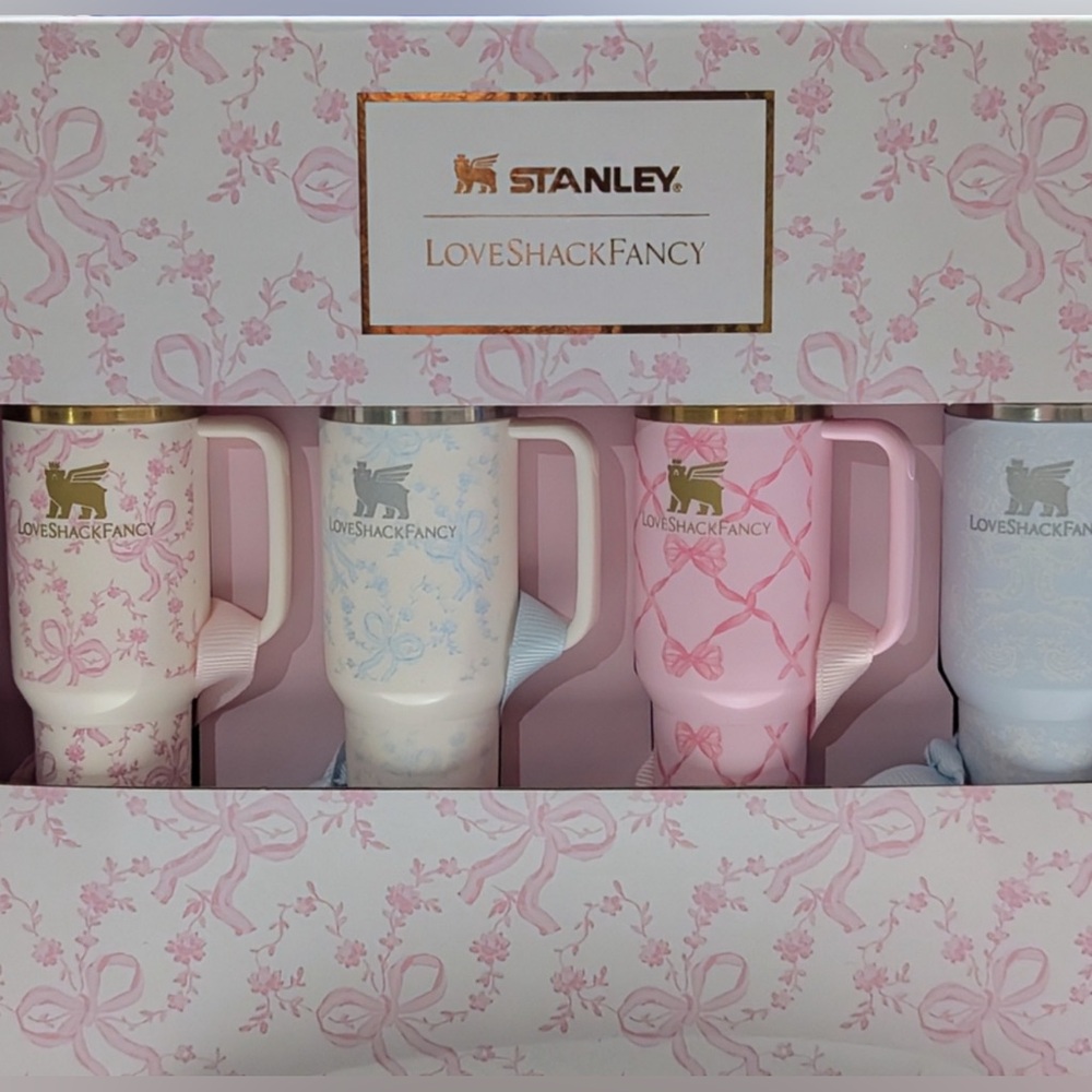 Stanley LoveShackFancy - Set of 4 Ornaments